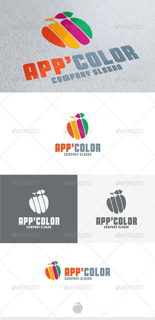 App Color Logo - Nature Logo Templates