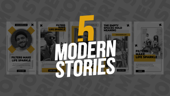 5 Modern Stories | Premiere Pro