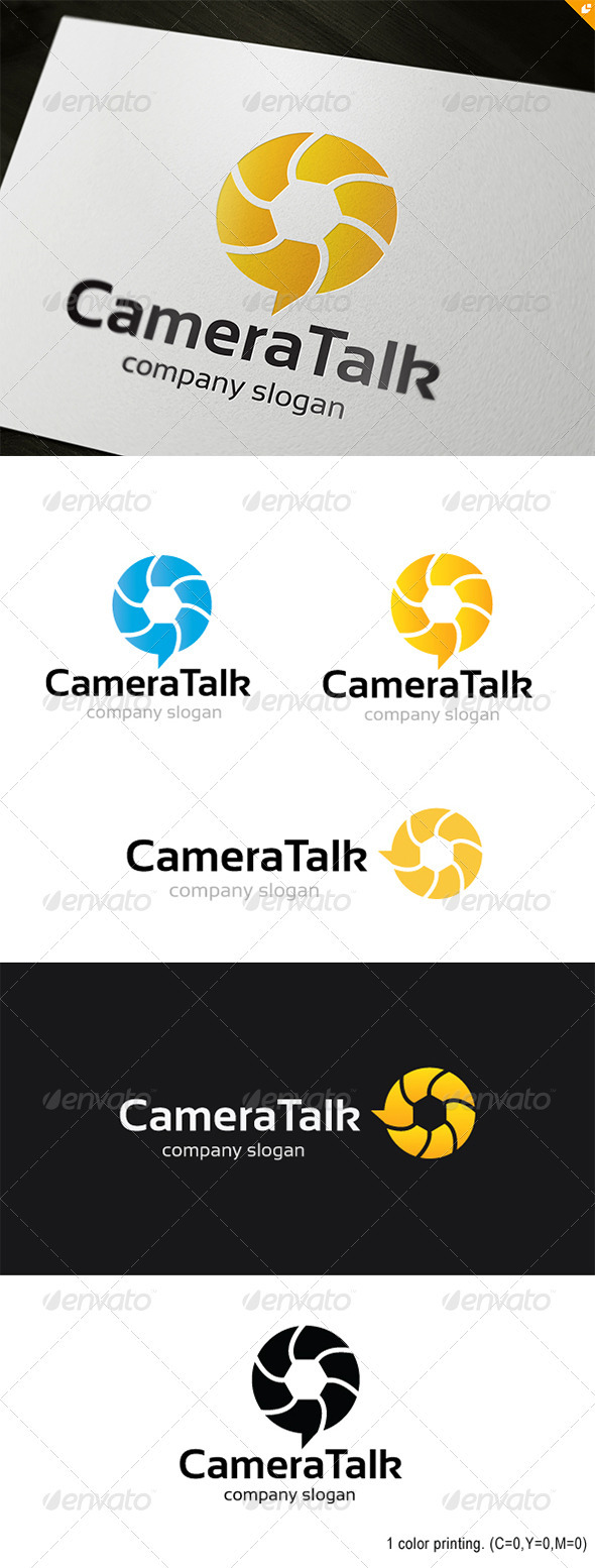 Camera Talk Logo - Objects Logo Templates