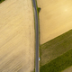 Aerial view of road and fields - PhotoDune Item for Sale