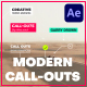 Modern Call-Outs - VideoHive Item for Sale