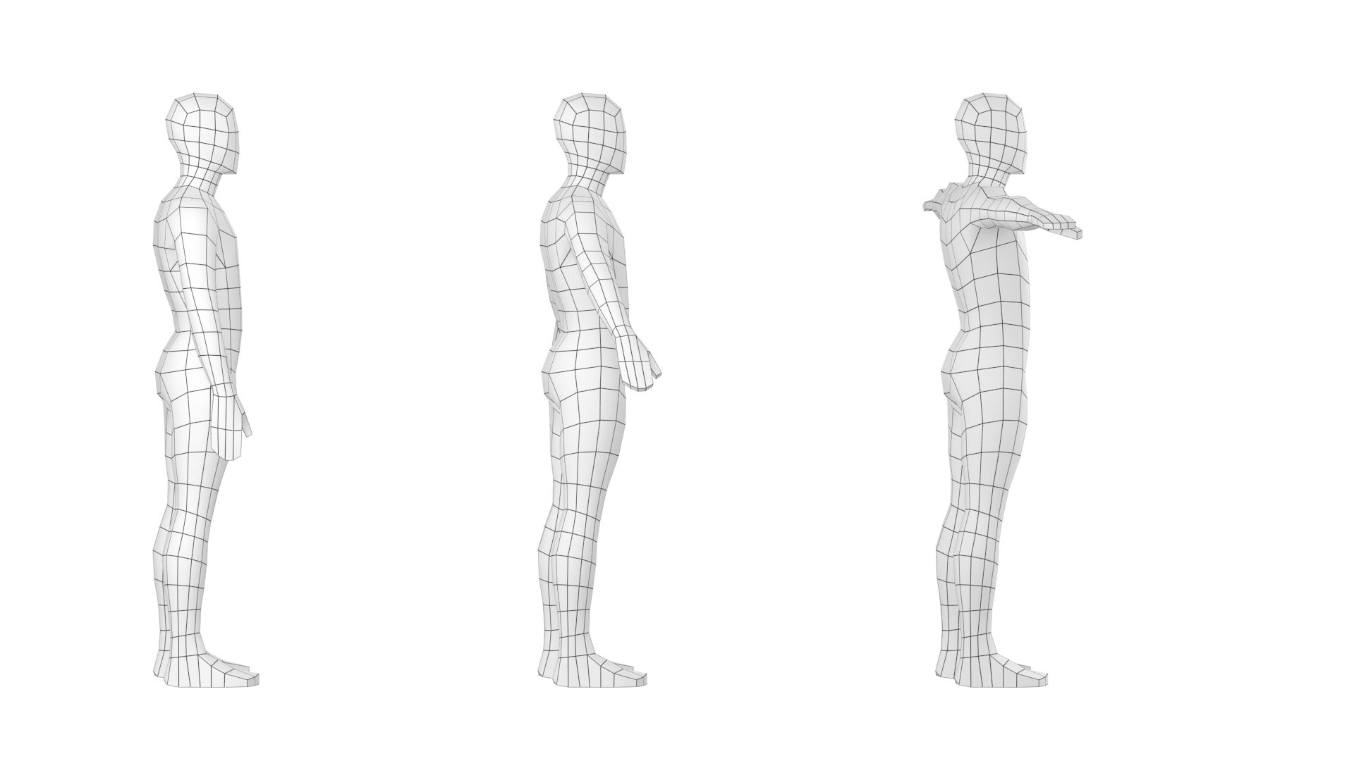 HUMAN---Male---T Pose 3D Model $15 - .3ds .fbx .max .obj - Free3D