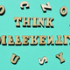 Think Differently, phrase as banner headline - PhotoDune Item for Sale