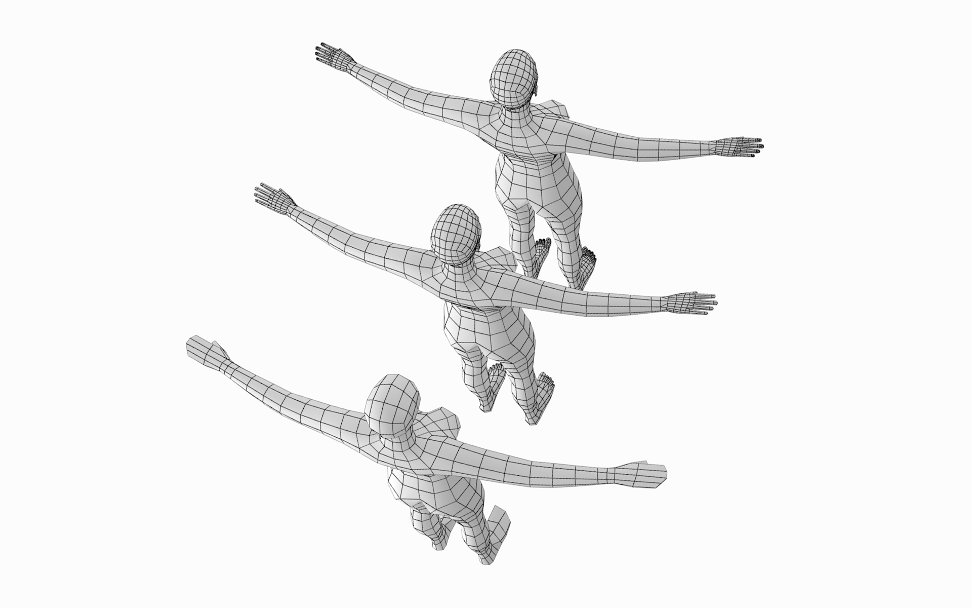 Natural Female 01 T-Pose Base Mesh  3D Characters & People ~ Creative  Market