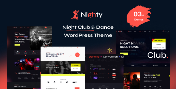 Nighty – Night Club WordPress Theme