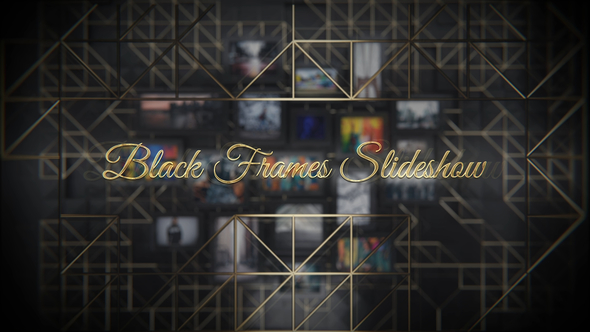 Black Frames Slideshow
