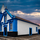 The church of Quatro Ribeiras at sunset in Terceira Island - PhotoDune Item for Sale
