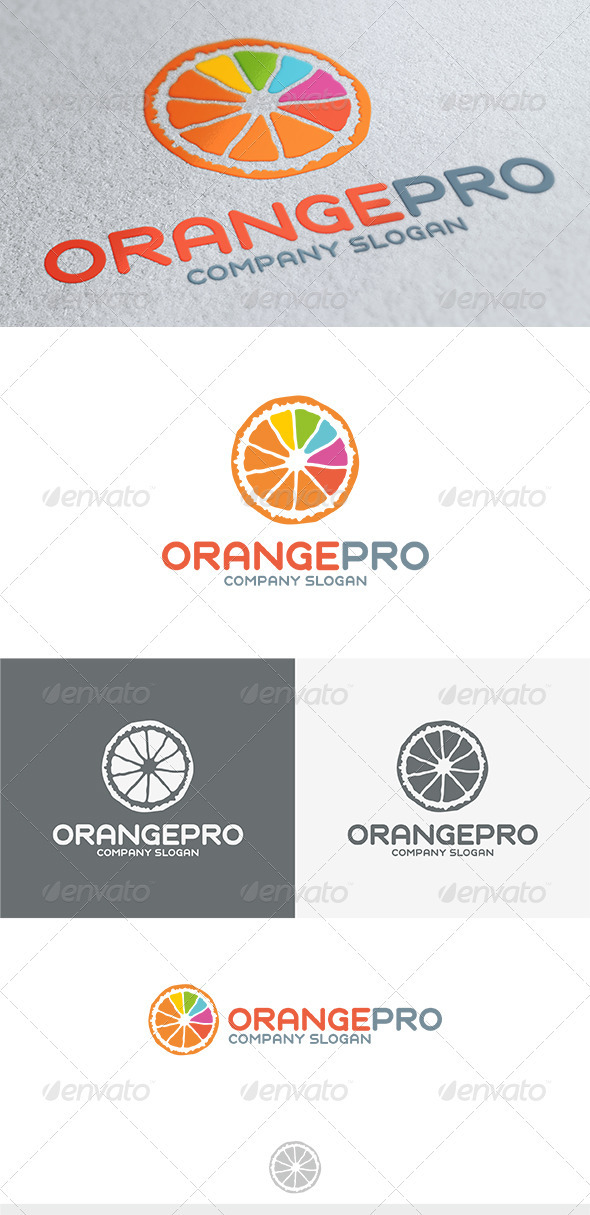 Orange Pro Logo - Nature Logo Templates