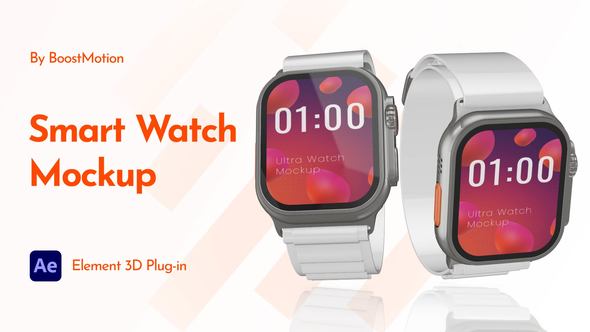 Smart Watch Mockup Product Promo template preview