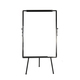 Flipchart mockup. Presentation and seminar whiteboard with blank screen. Flip chart on tripod  - PhotoDune Item for Sale