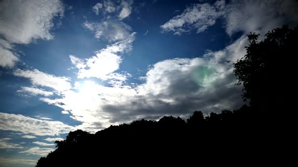 Dramatic Clouds Night Timelapse By Baspentrubas Videohive