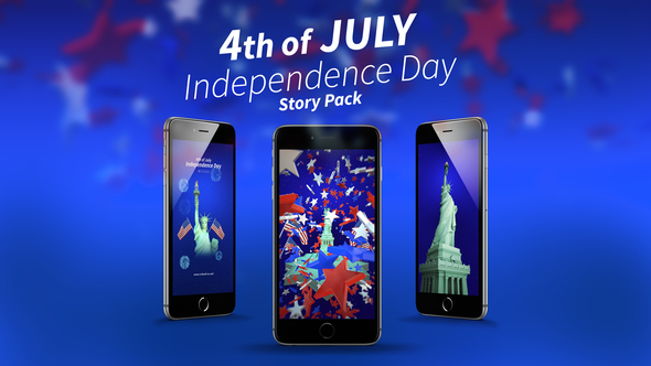 4th Of July Independence Day Titles template preview
