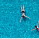 Swimming pool blue color water top view angle. - PhotoDune Item for Sale