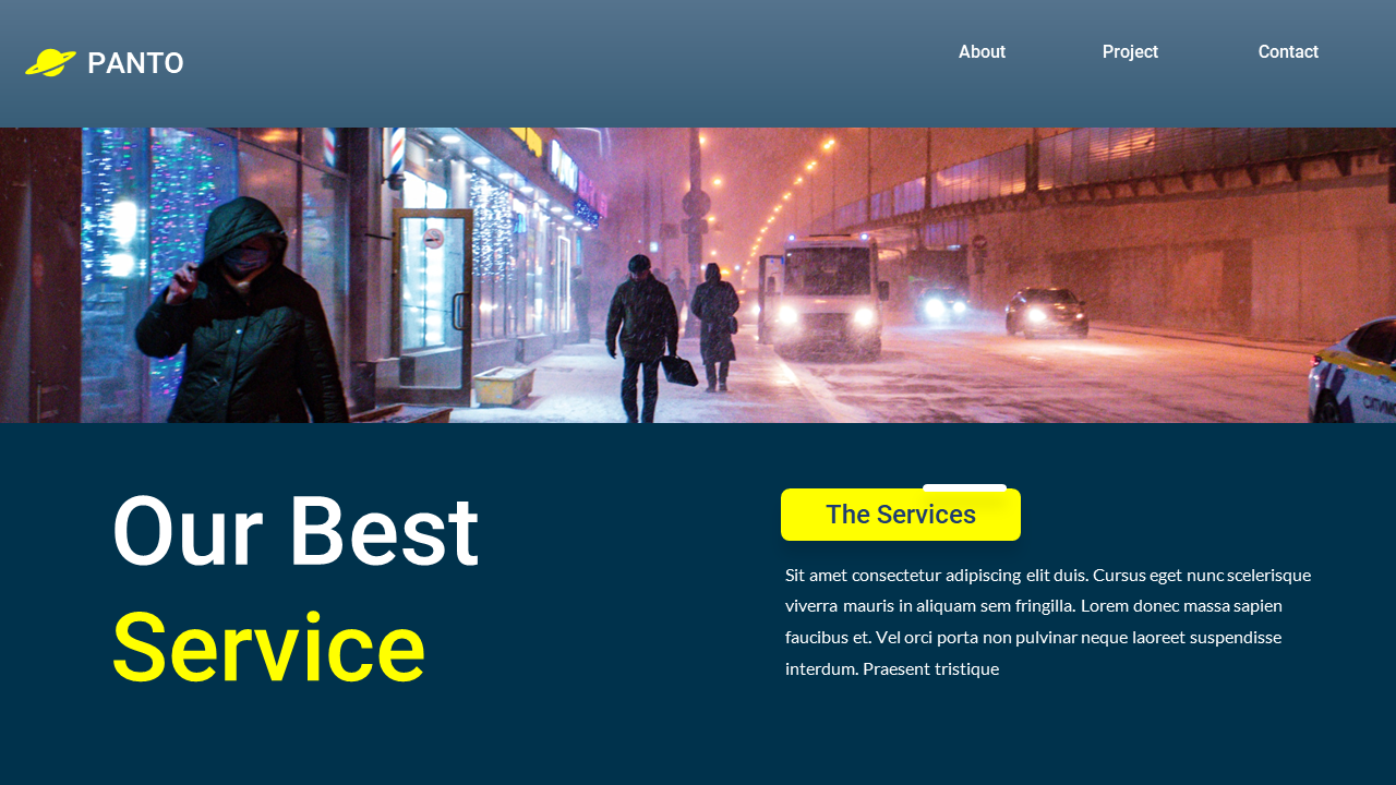 PANTO - Creative Business Presentation Template, Presentation Templates