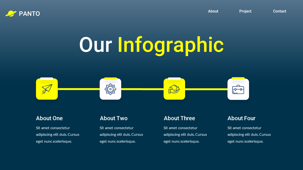 PANTO - Creative Business Presentation Template, Presentation Templates