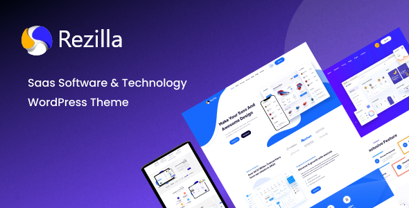Rezilla – SaaS Software & Technology WordPress Theme