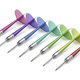 Row with different colored darts - PhotoDune Item for Sale