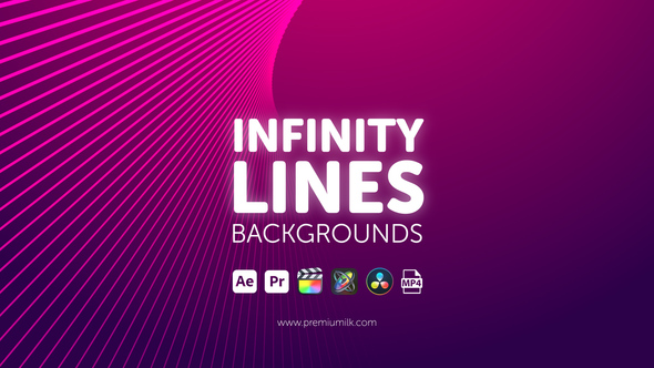 Infinity Lines Backgrounds Elements template preview
