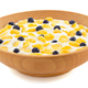 corn flakes in bowl on white - PhotoDune Item for Sale