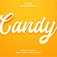Candy Text Effect Style