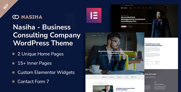 Nasiha – Business Consulting Company WordPress Theme