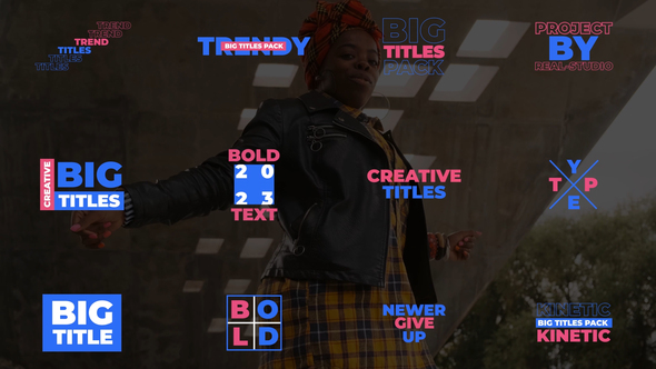 Big Bold Titles | AE Titles template preview