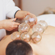 A picture of a man having cupping therapy - PhotoDune Item for Sale