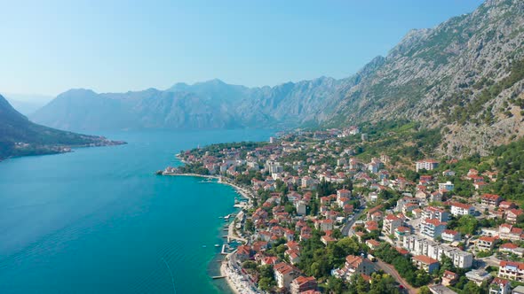 Bay of Kotor Bay is One of the Most Beautiful Places on Adriatic Sea Medieval Towns and Scenic alt