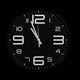 Modern Black Clock Face Moving Fast Forward - VideoHive Item for Sale