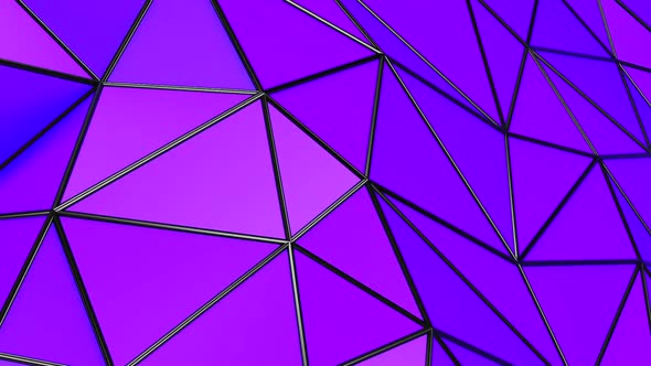 Triangle Poly Pattern Abstract Purple Background