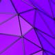 Triangle Poly Pattern Abstract Purple Background