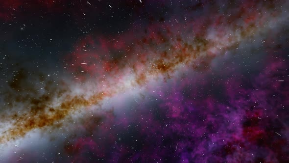 Space Animation Featuring the Milky Way alt