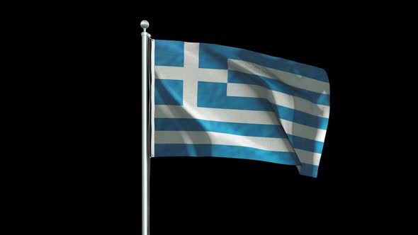 Greece Flag Big