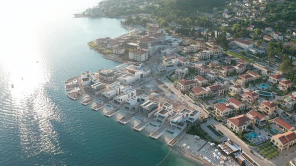 Portonovi Montenegro - seaside resort on the coast of Boka Kotor Bay, in Kumbor, near Herceg Novi alt