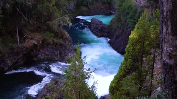 Landscapes of the Patagonian province of Río Negro in Argentina. alt