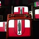 Flag of Kaiserslautern, Germany, on Retro TVs. - VideoHive Item for Sale