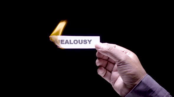 Paper Burning Jealousy