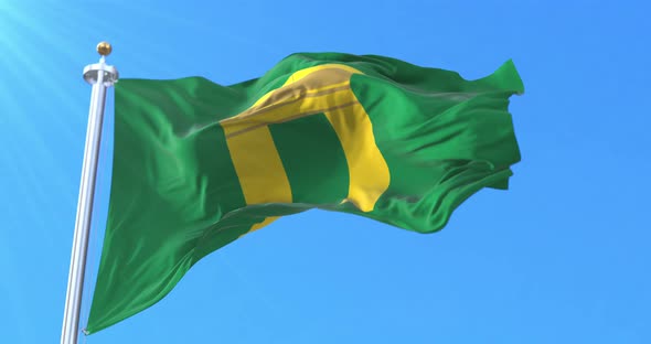 Flag of Qena Governorate, Egypt alt