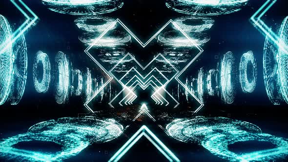 Cyber Galaxy Background