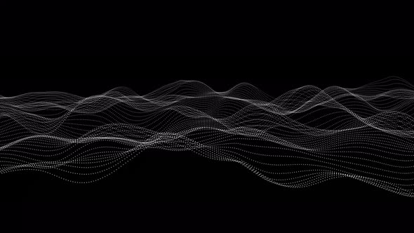 abstract particle line wave motion background. Vd 9 alt
