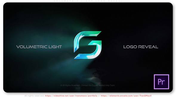 Volumetric Light Logo Reveal