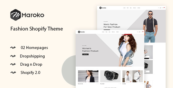 Maroko - Responsive Shopify Theme by HasTech | ThemeForest