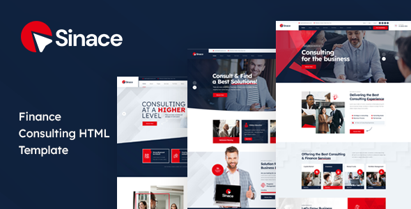 Sinace - Finance Consulting HTML Template