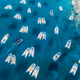 Aerial view of many motorboats on blue sea at sunset in summer - PhotoDune Item for Sale