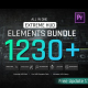Extreme HUD Elements Bundle 1200+ For Premiere Pro - VideoHive Item for Sale