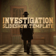 Investigation Slideshow - VideoHive Item for Sale