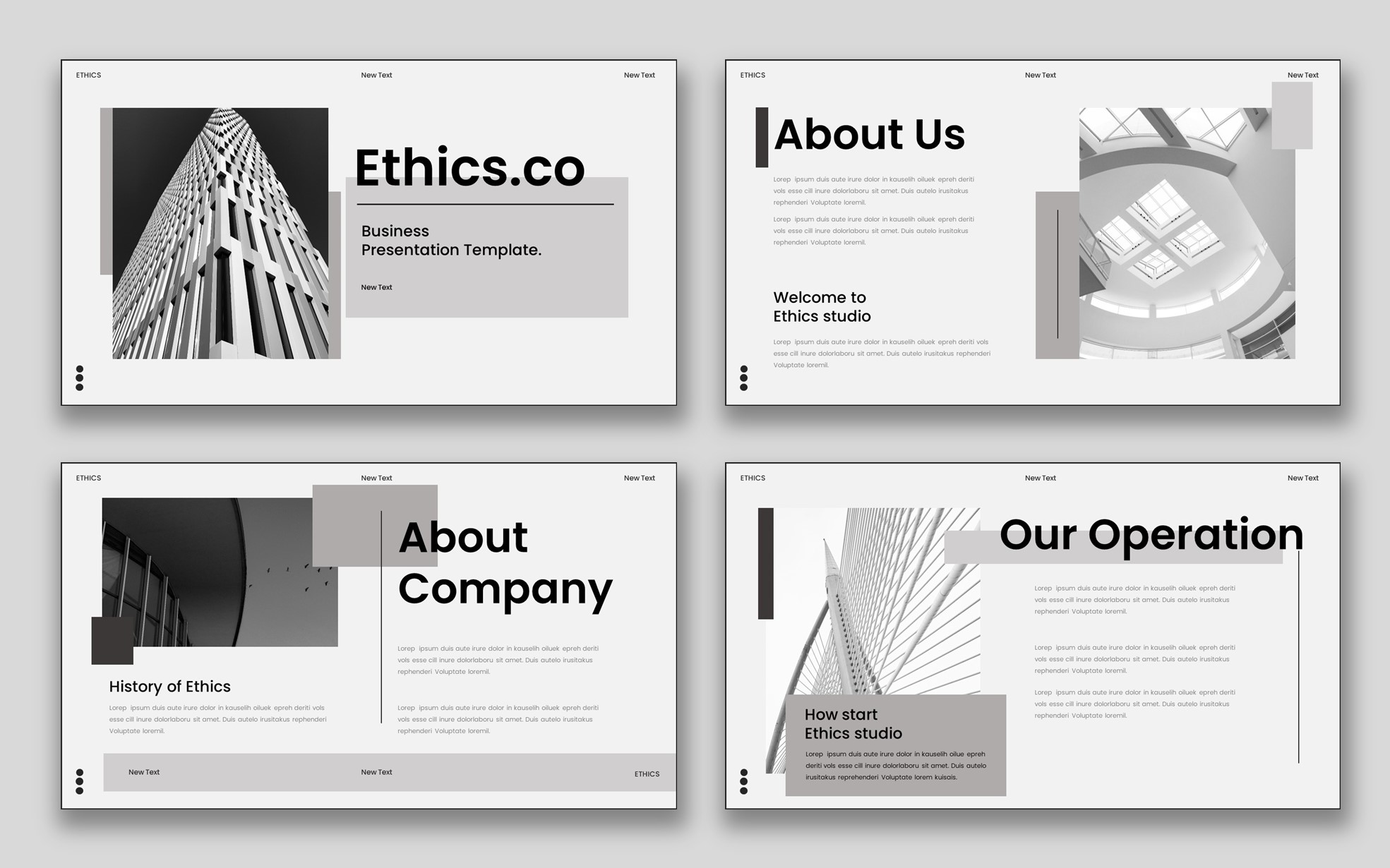 Ethics - Business PowerPoint Template, Presentation Templates ...