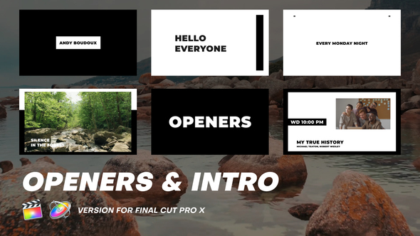 Dynamic Openers and Intro | FCPX