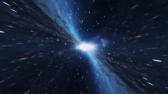 Abstract Space Galaxy Motion Background 4K alt