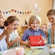 Diverse group of happy children at Birthday party - PhotoDune Item for Sale